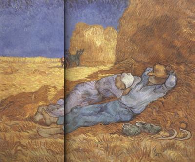 Vincent Van Gogh Noon:Rest from Work (nn04)